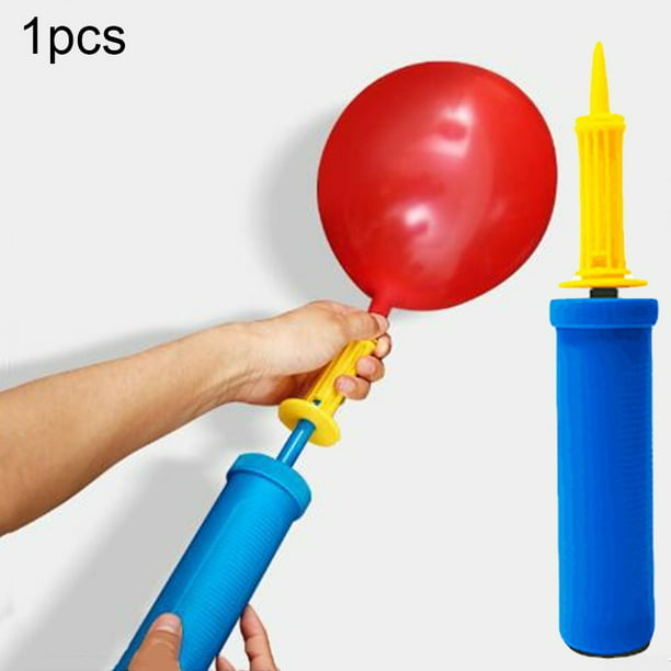 Useful Mini Plastic Hand Held Balloon Inflator Pump Air Pump Portable Party